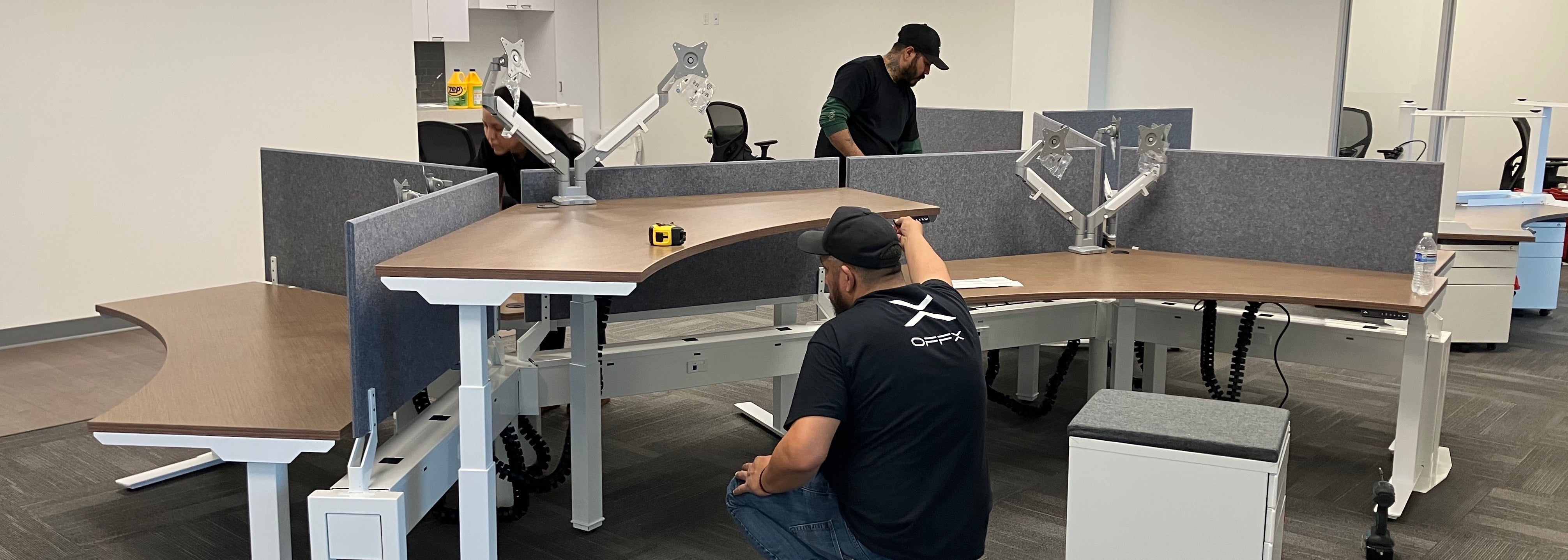 Layout office furniture