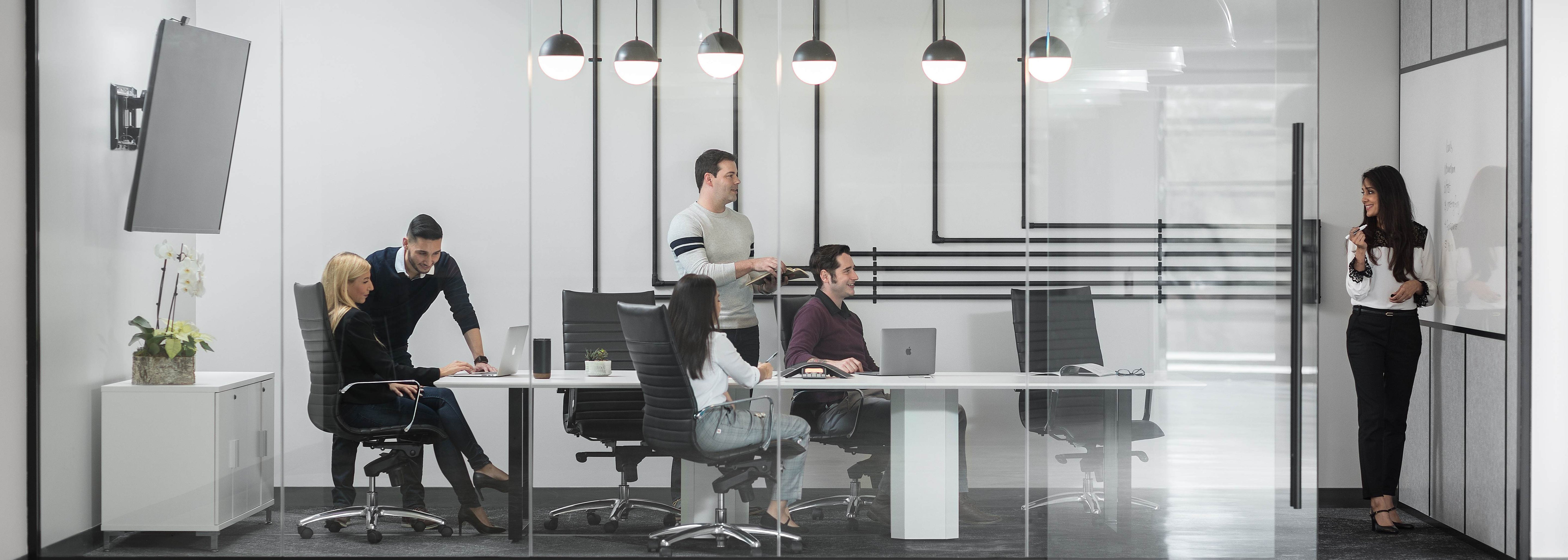 Layout office furniture