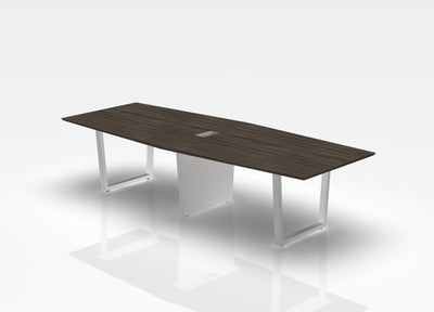 THREE60 Conference Table - Sleigh Leg