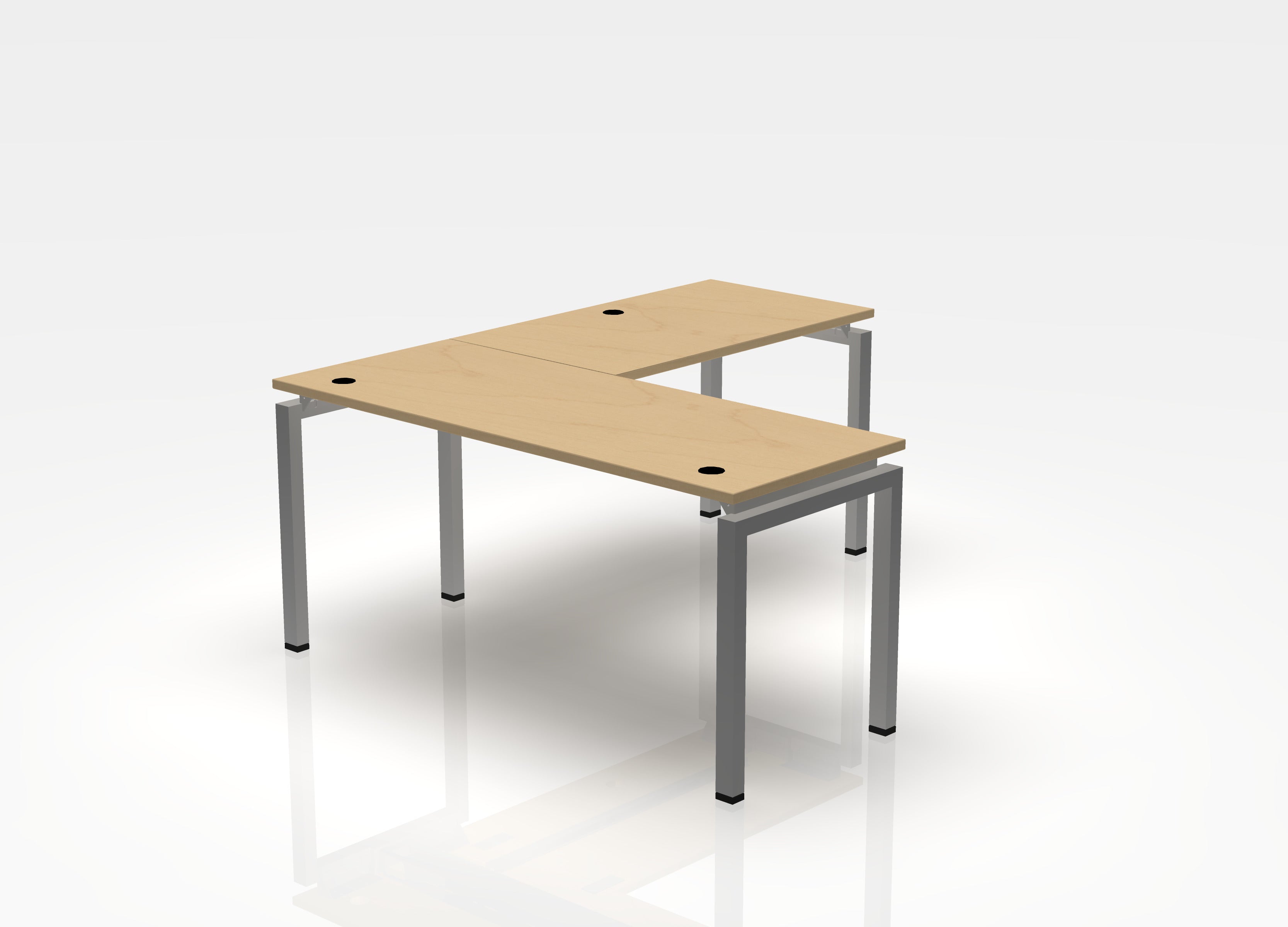 Blade Desk L-Shape - Left Return