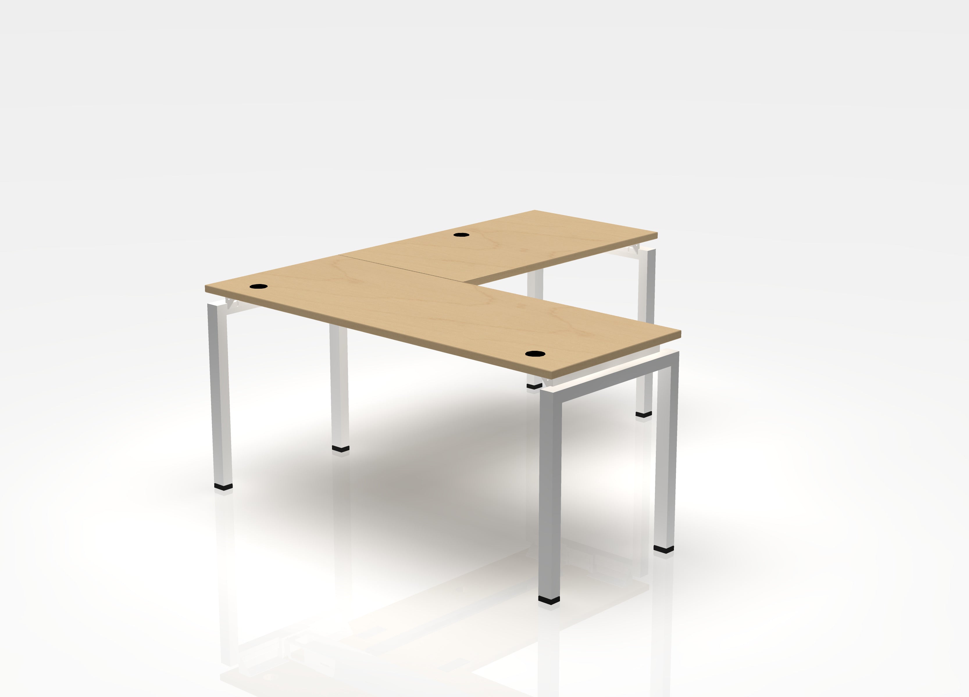 Blade Desk L-Shape - Left Return