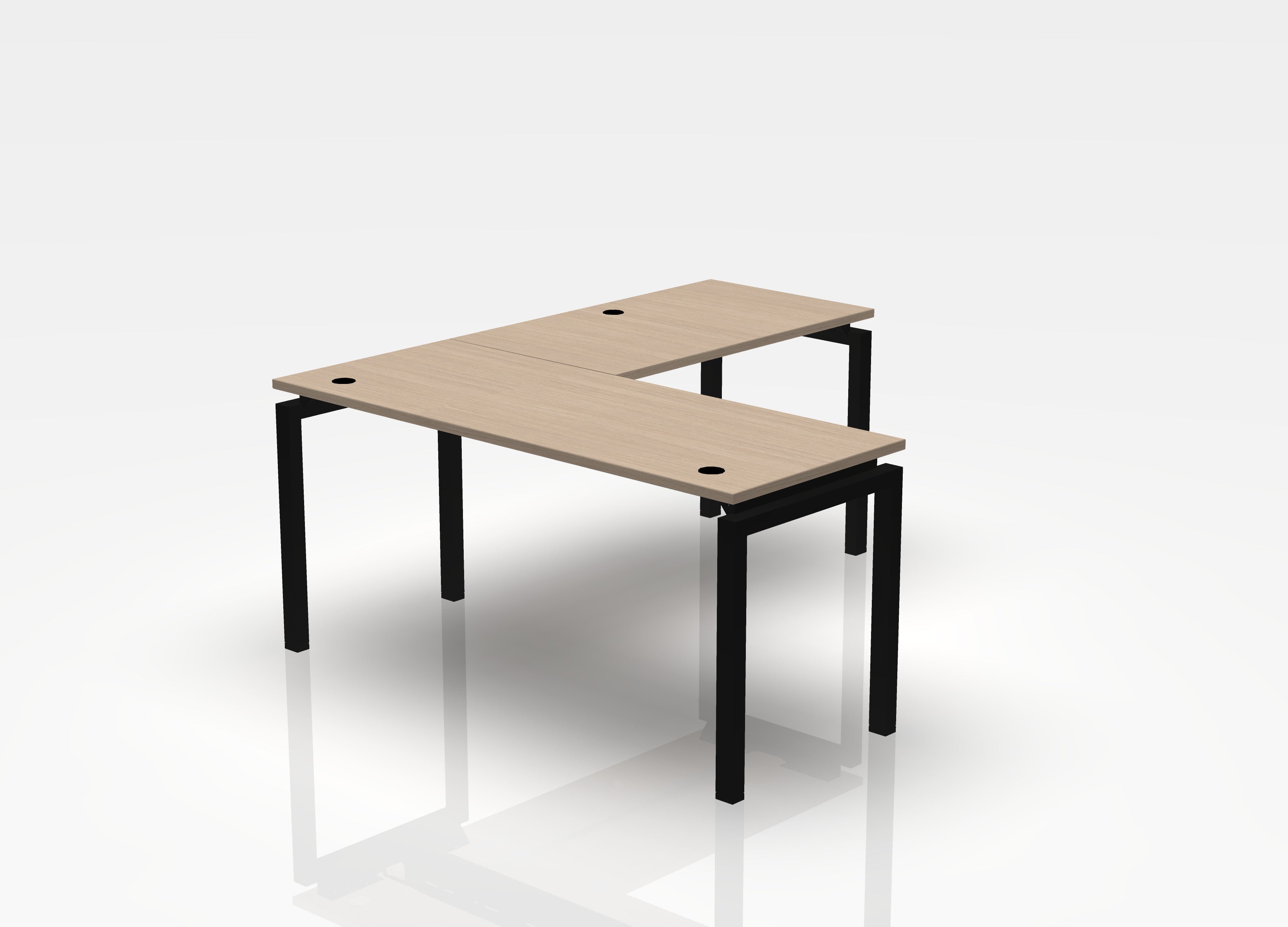 Blade Desk L-Shape - Left Return