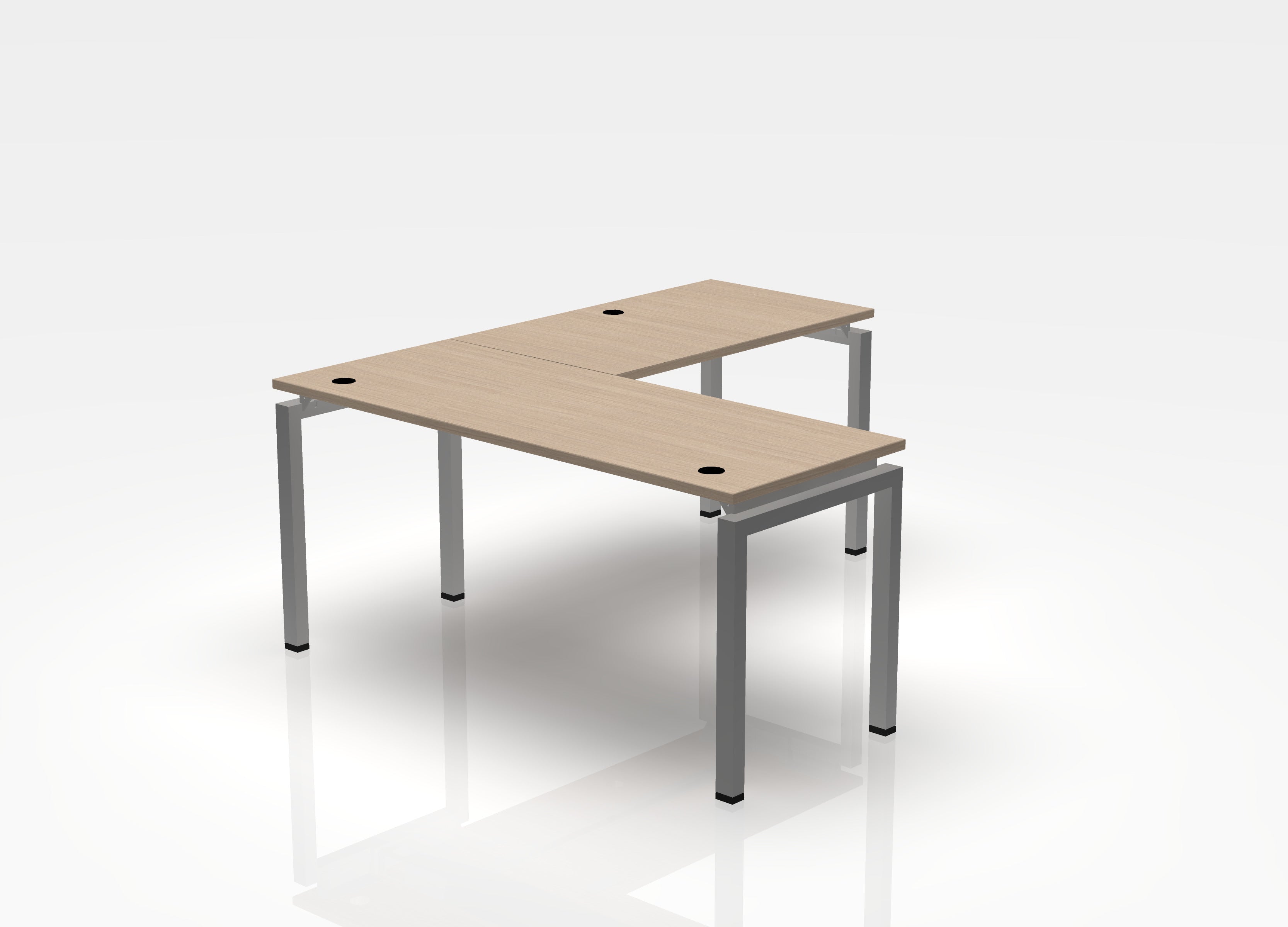 Blade Desk L-Shape - Left Return