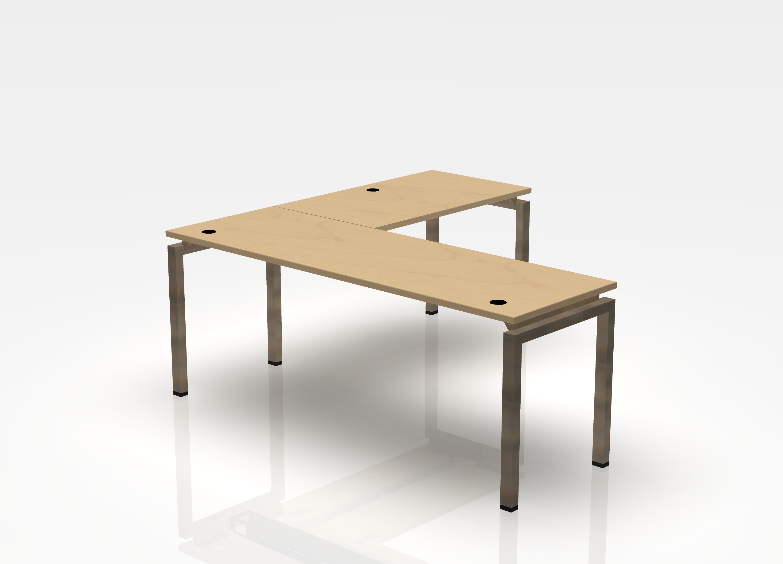 Blade Desk L-Shape - Left Return