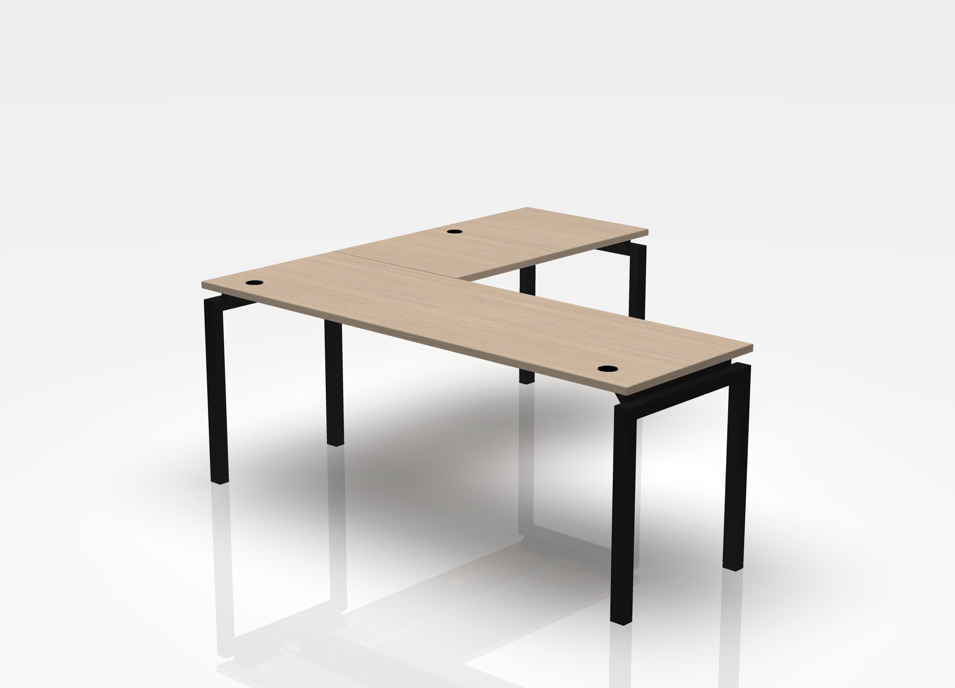 Blade Desk L-Shape - Left Return