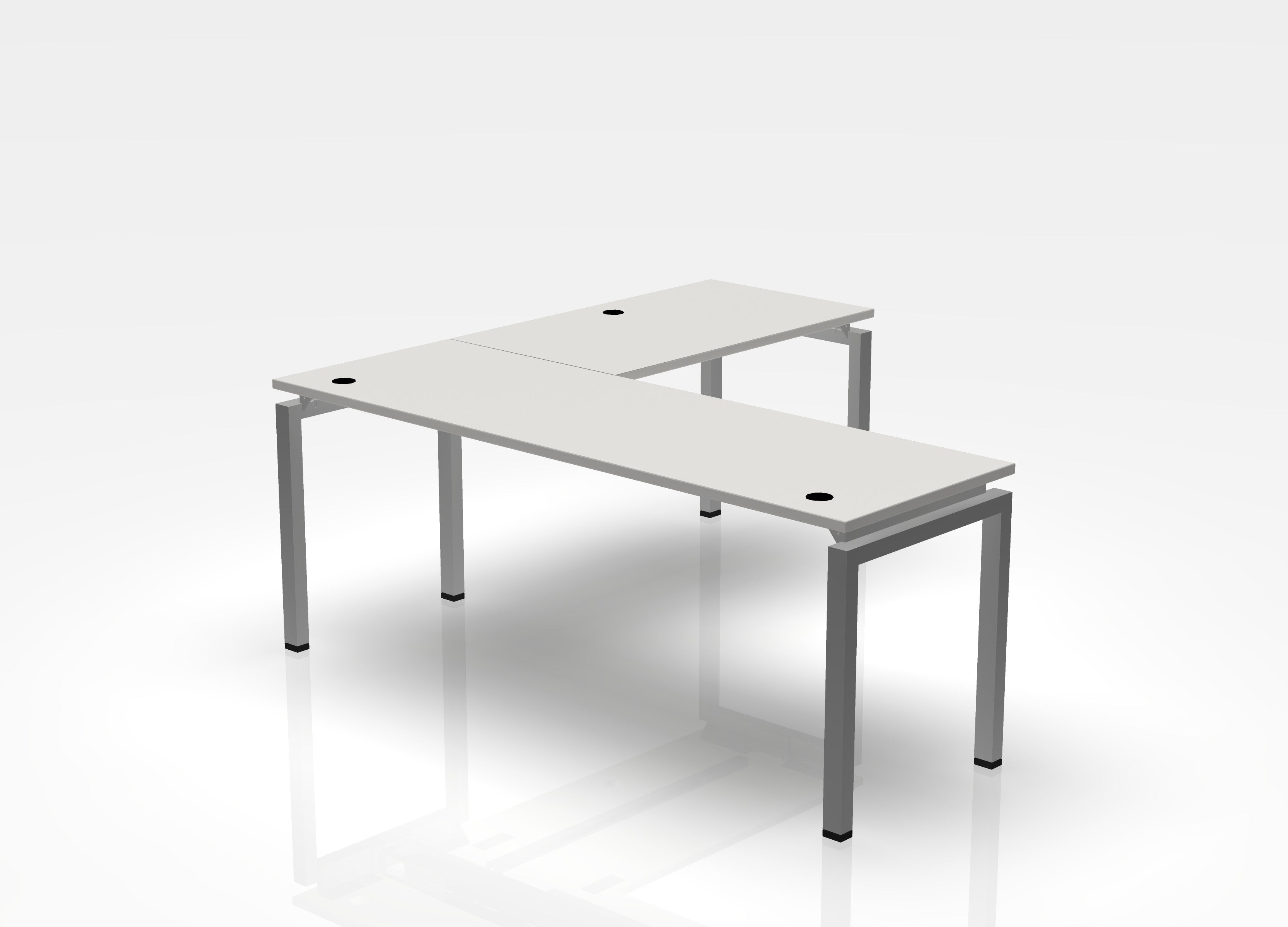 Blade Desk L-Shape - Left Return