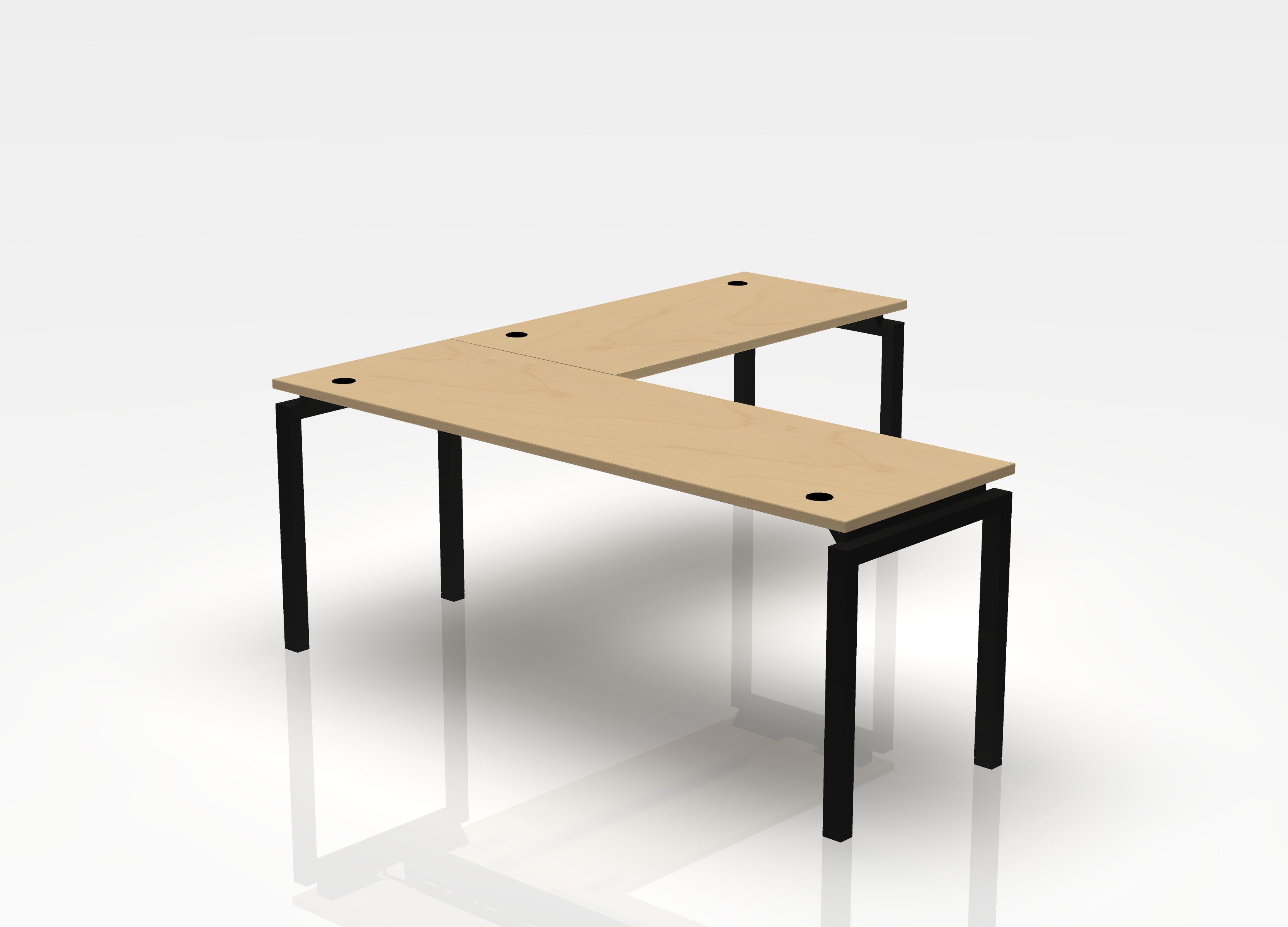 Blade Desk L-Shape - Left Return