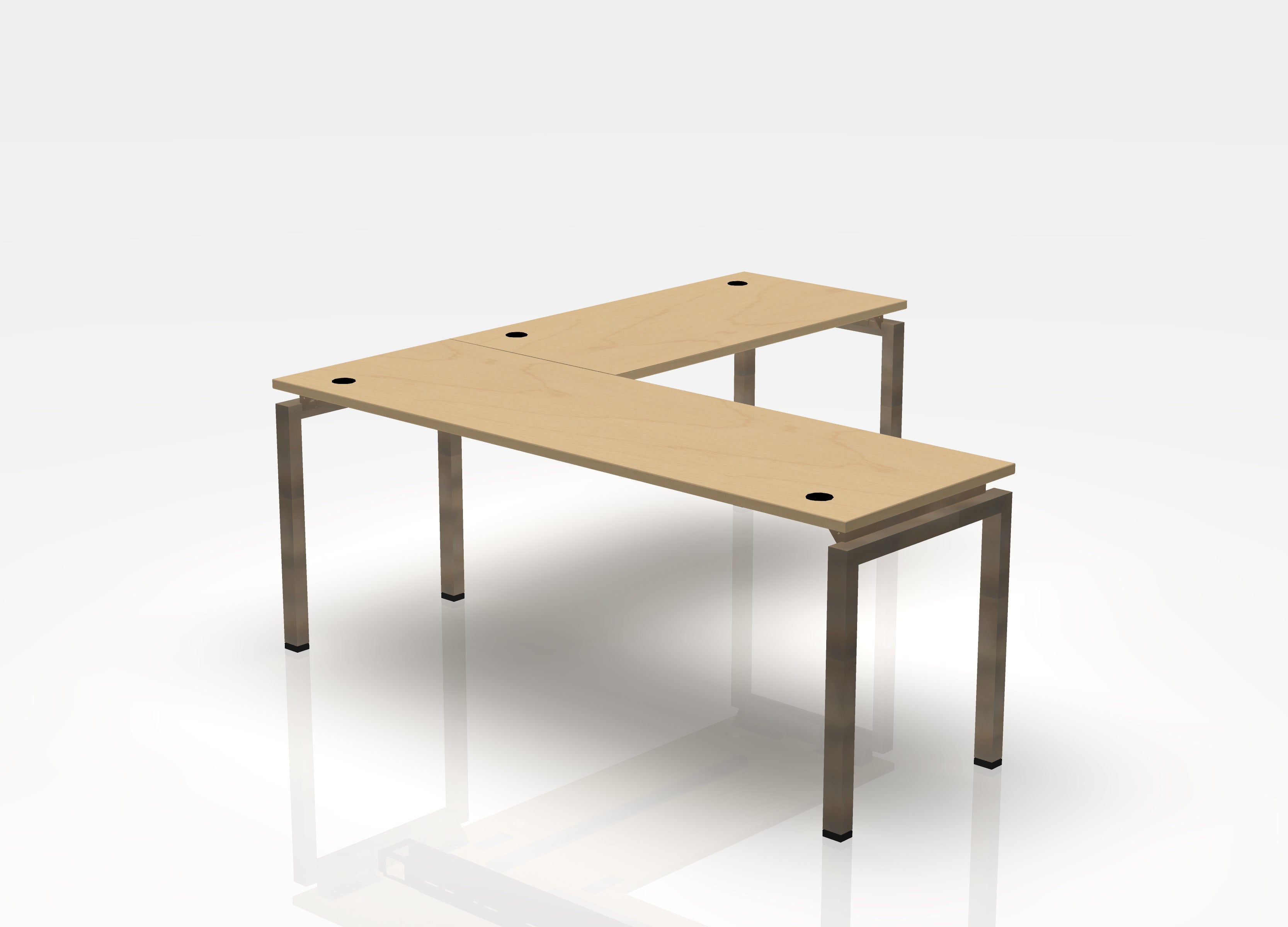 Blade Desk L-Shape - Left Return