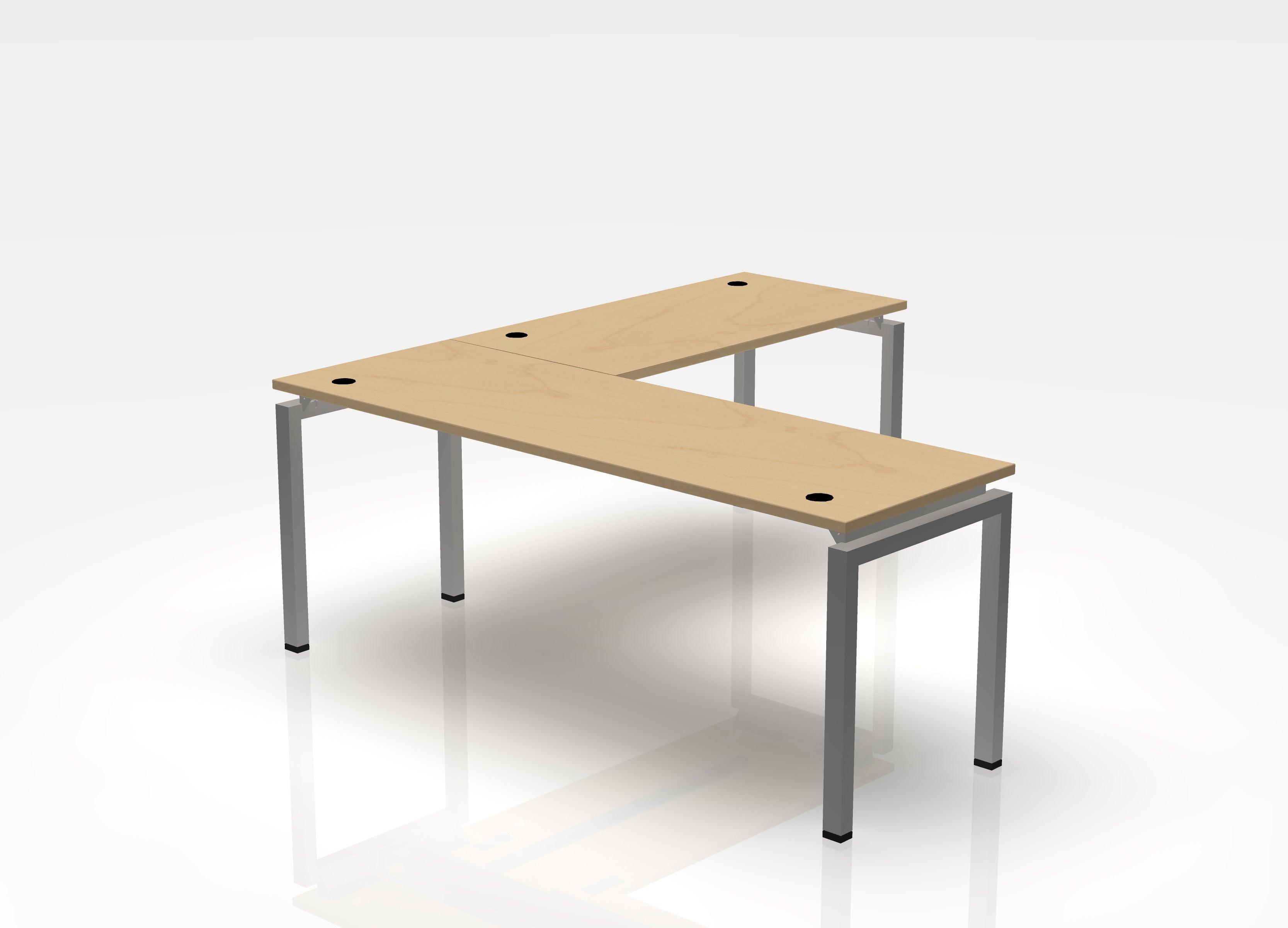 Blade Desk L-Shape - Left Return