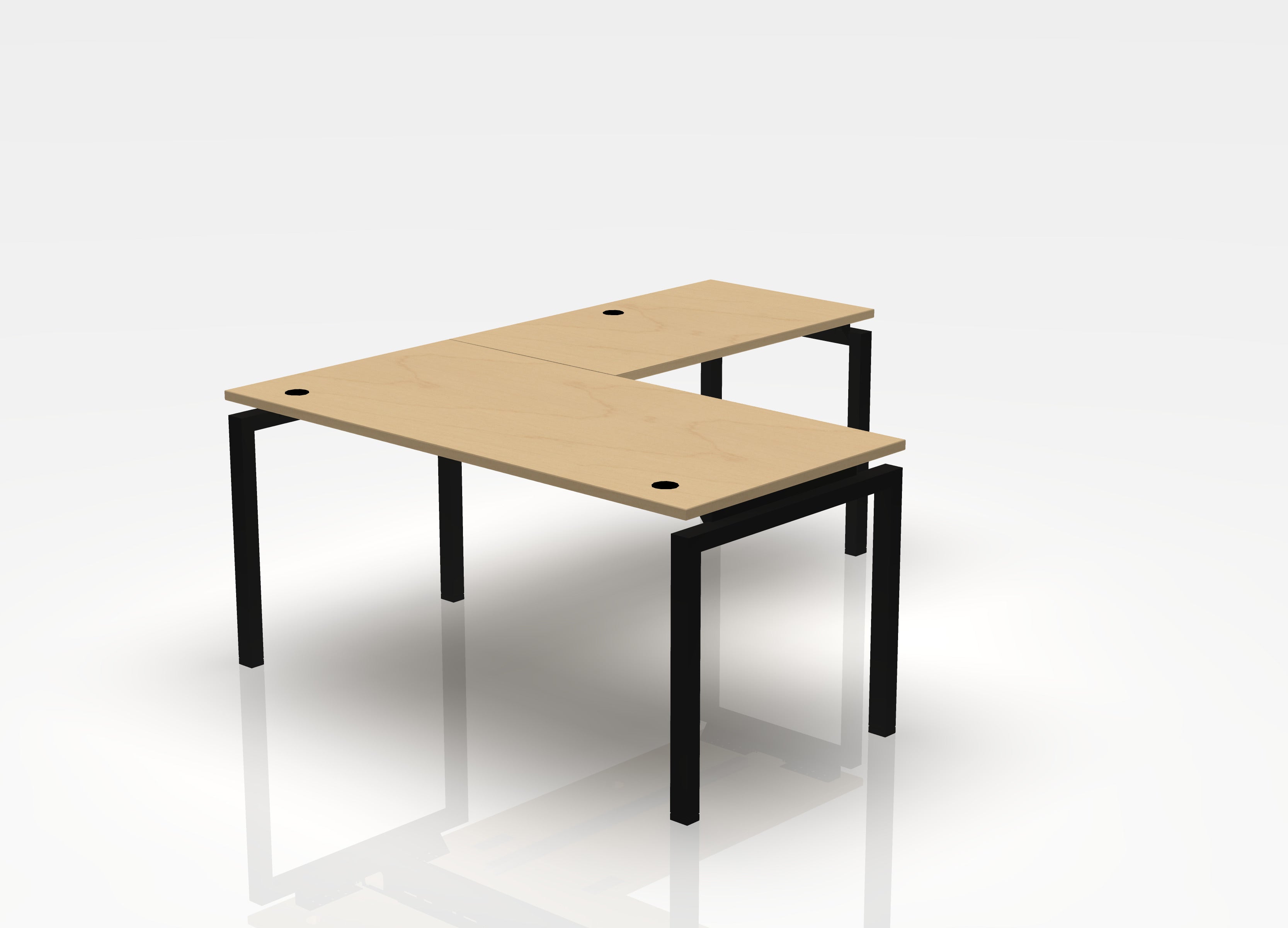 Blade Desk L-Shape - Left Return