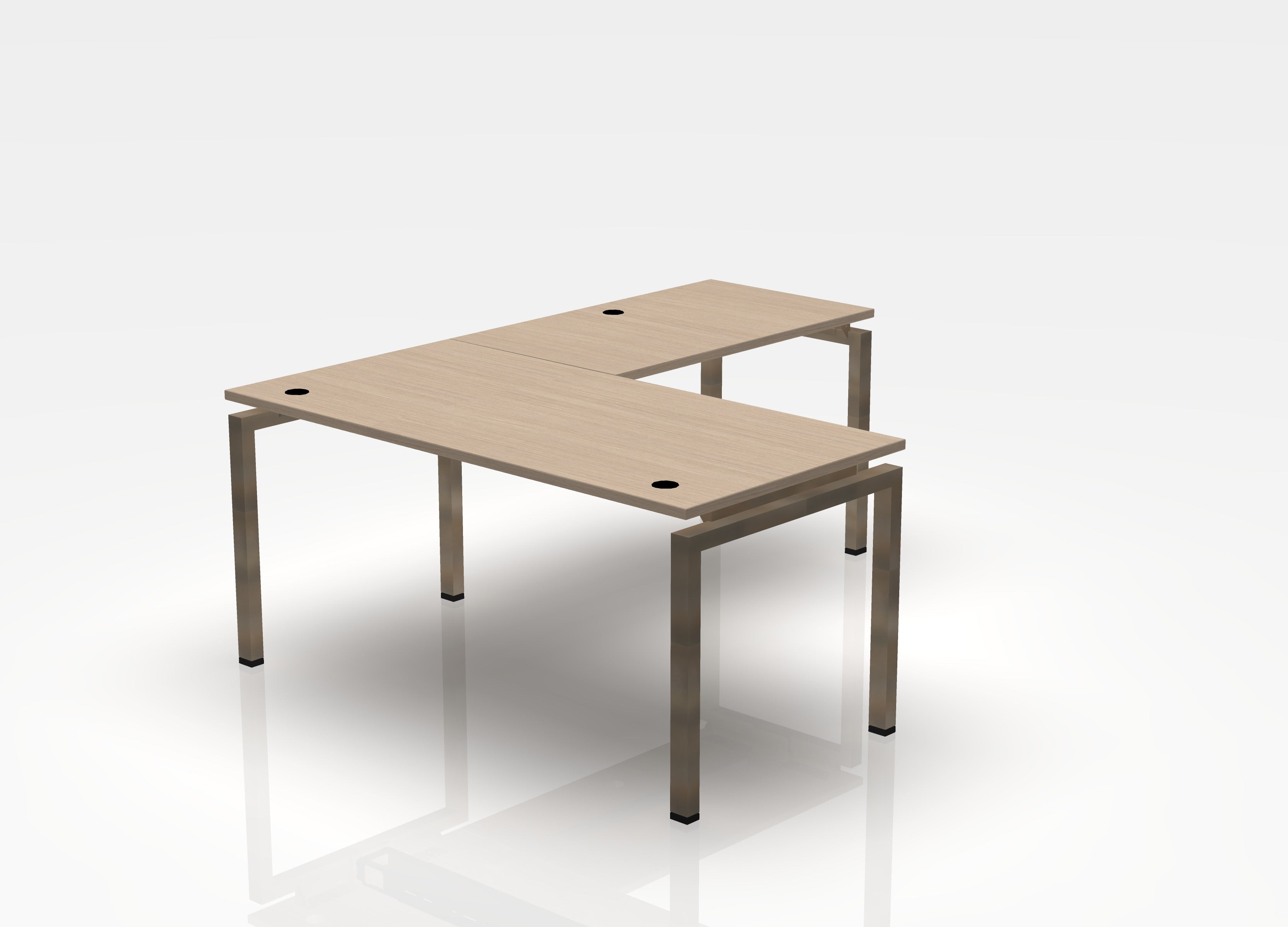 Blade Desk L-Shape - Left Return