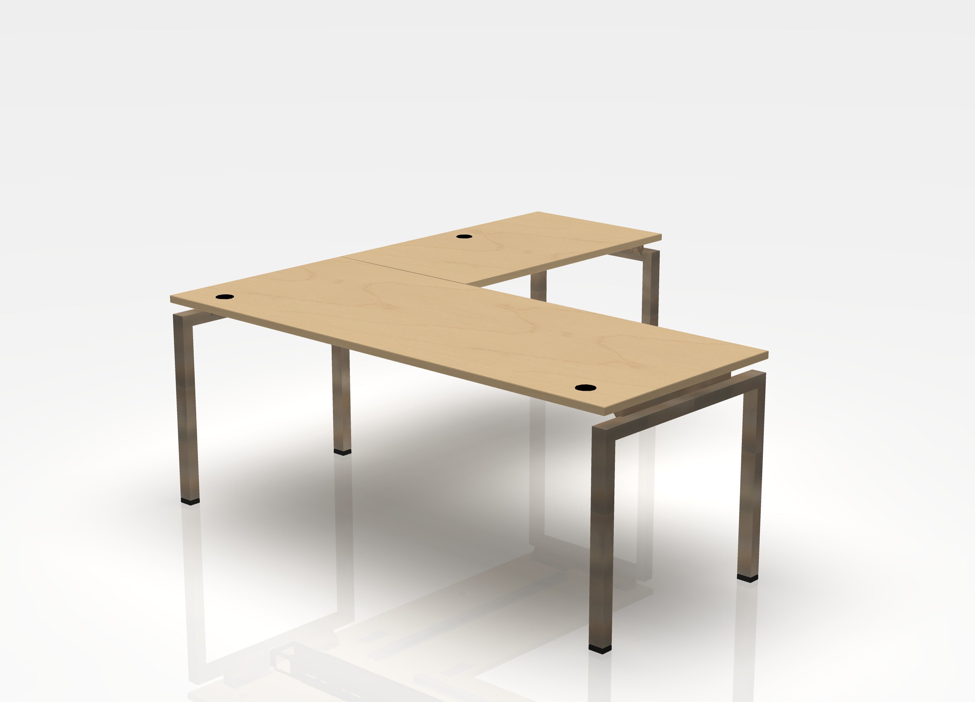 Blade Desk L-Shape - Left Return