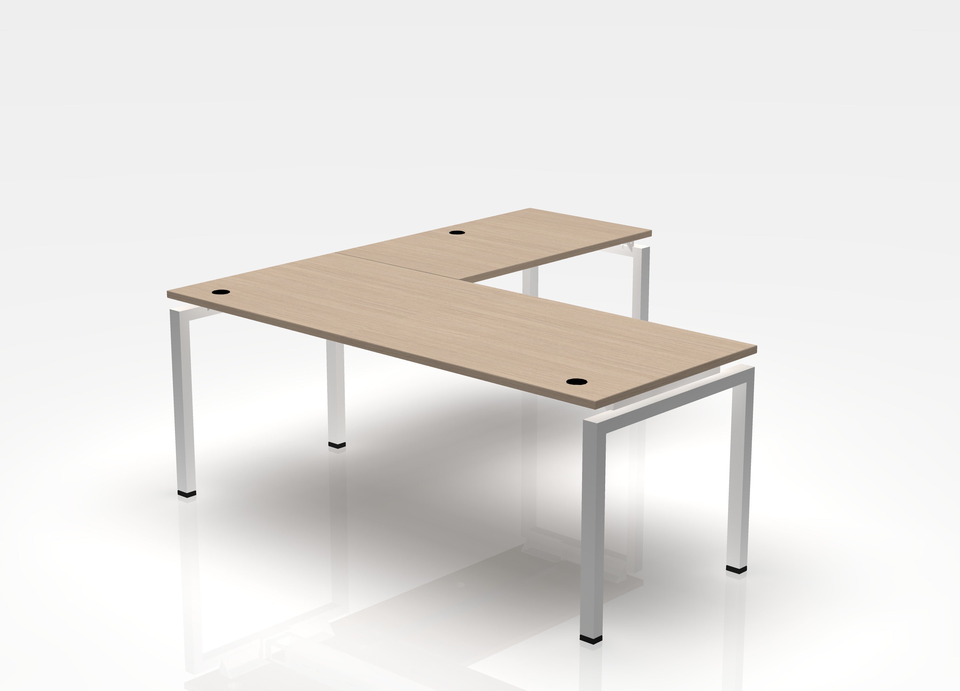 Blade Desk L-Shape - Left Return