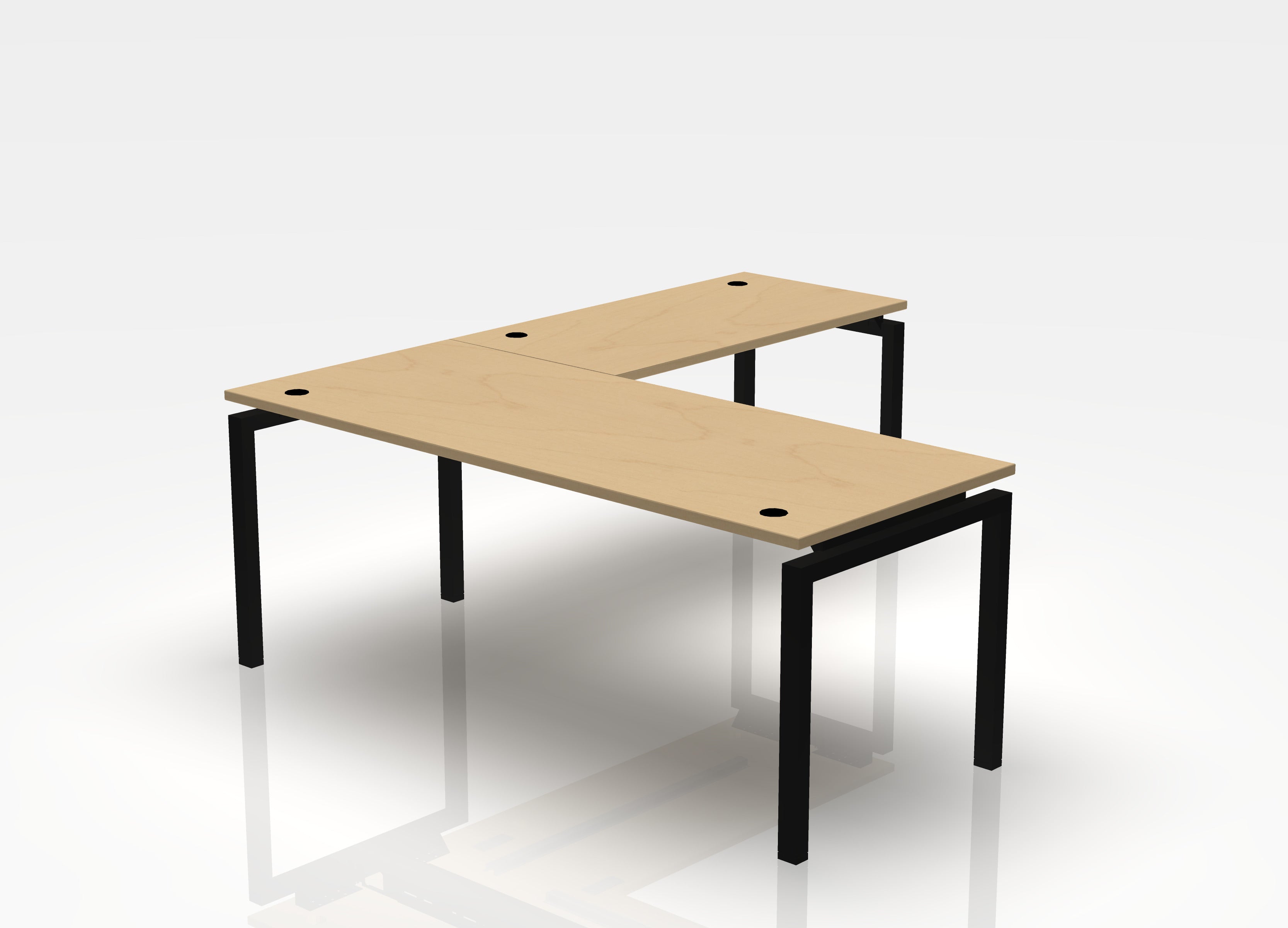 Blade Desk L-Shape - Left Return