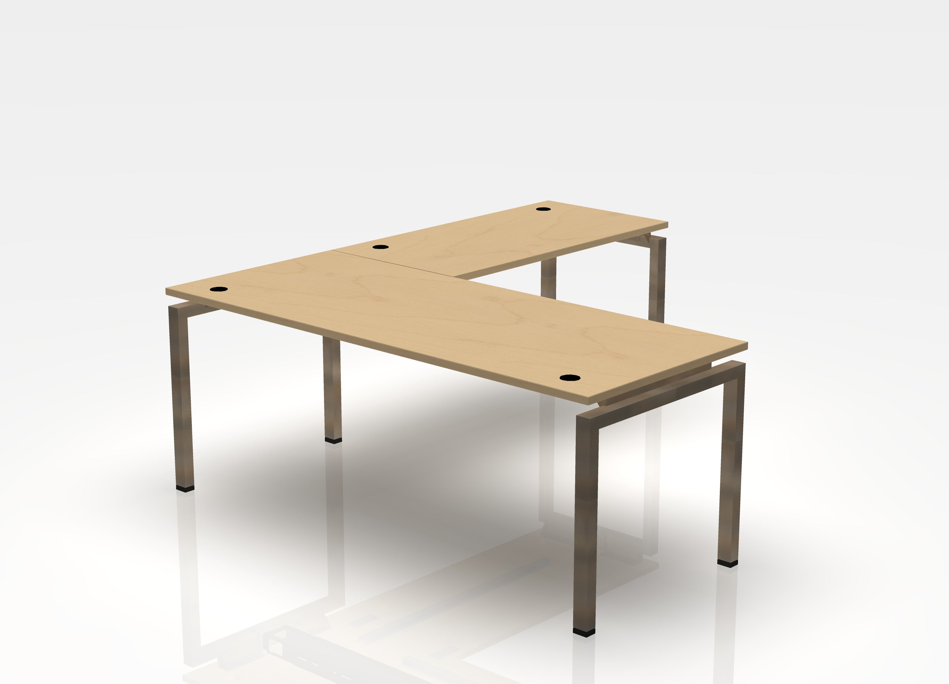 Blade Desk L-Shape - Left Return