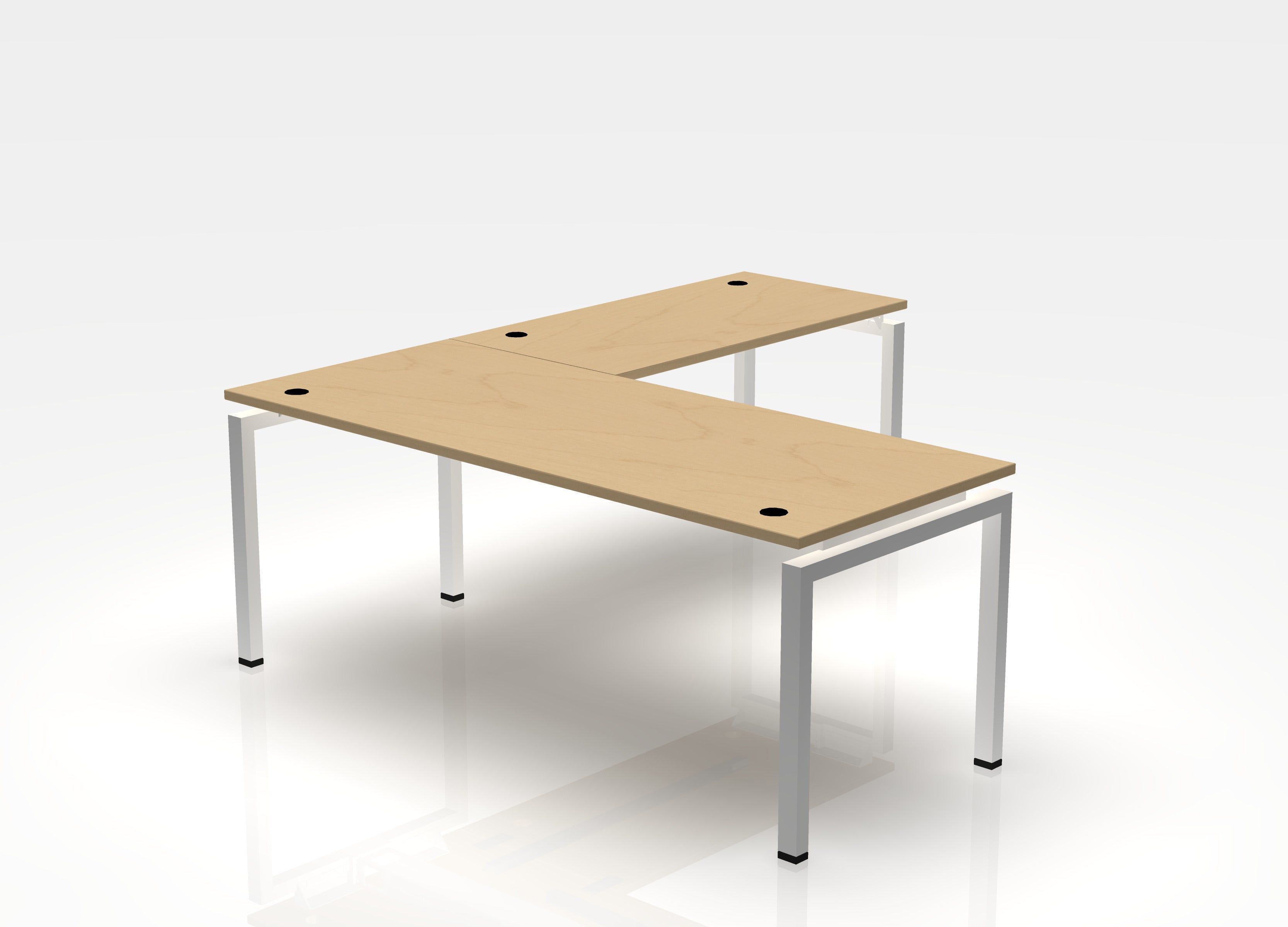 Blade Desk L-Shape - Left Return