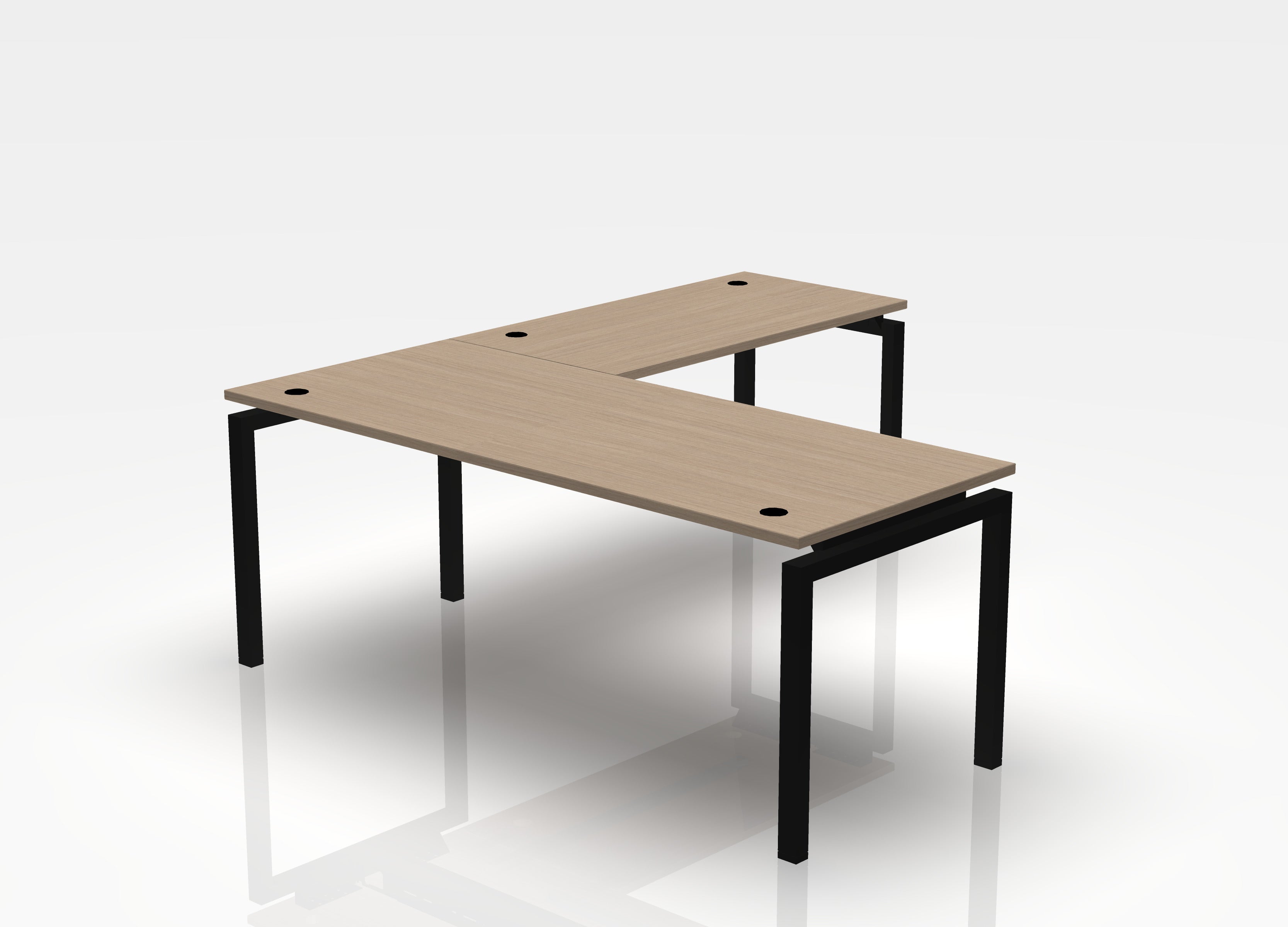 Blade Desk L-Shape - Left Return