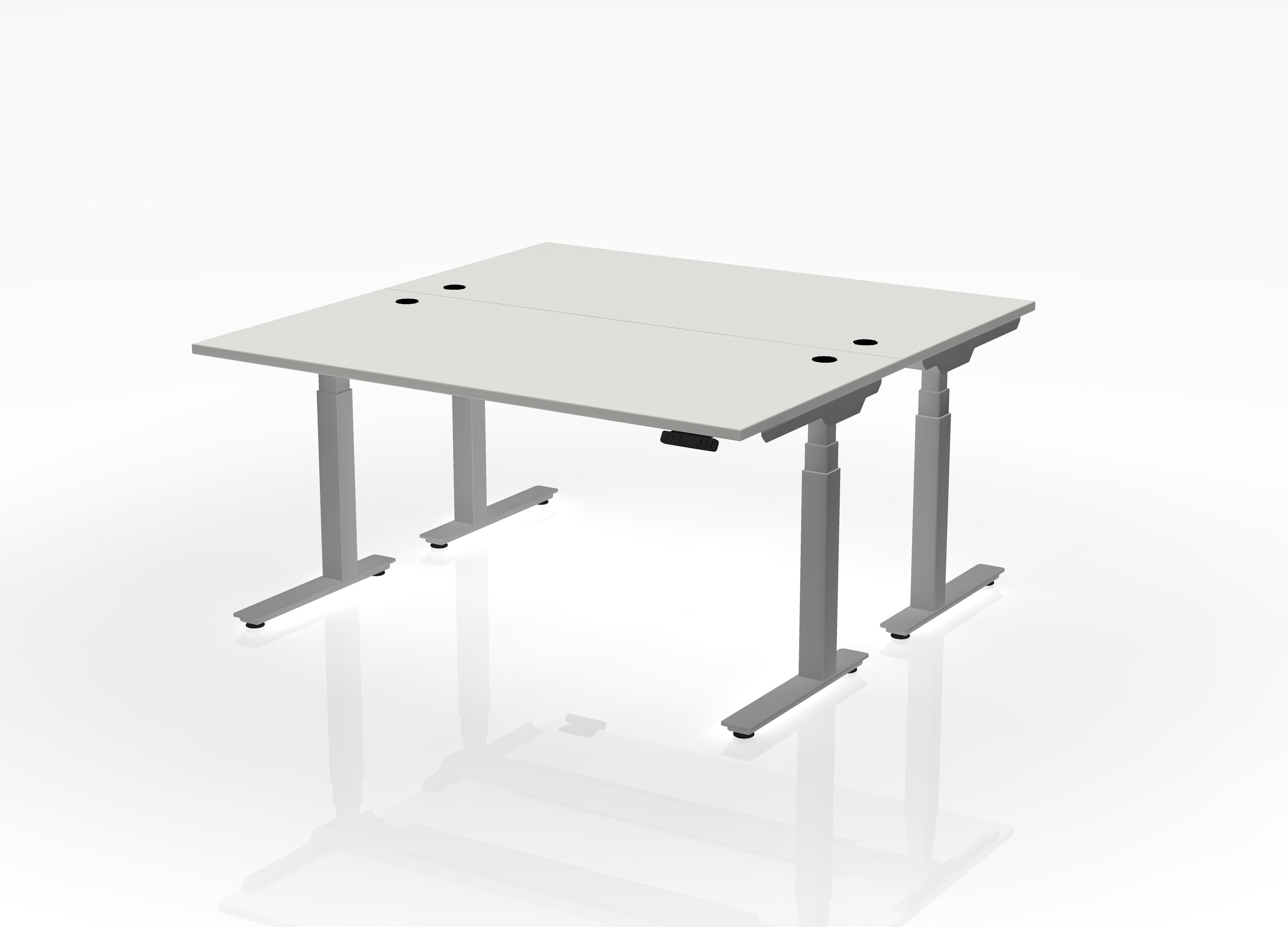 BOOST Workstation Straight (sit to stand) - Pod of 2