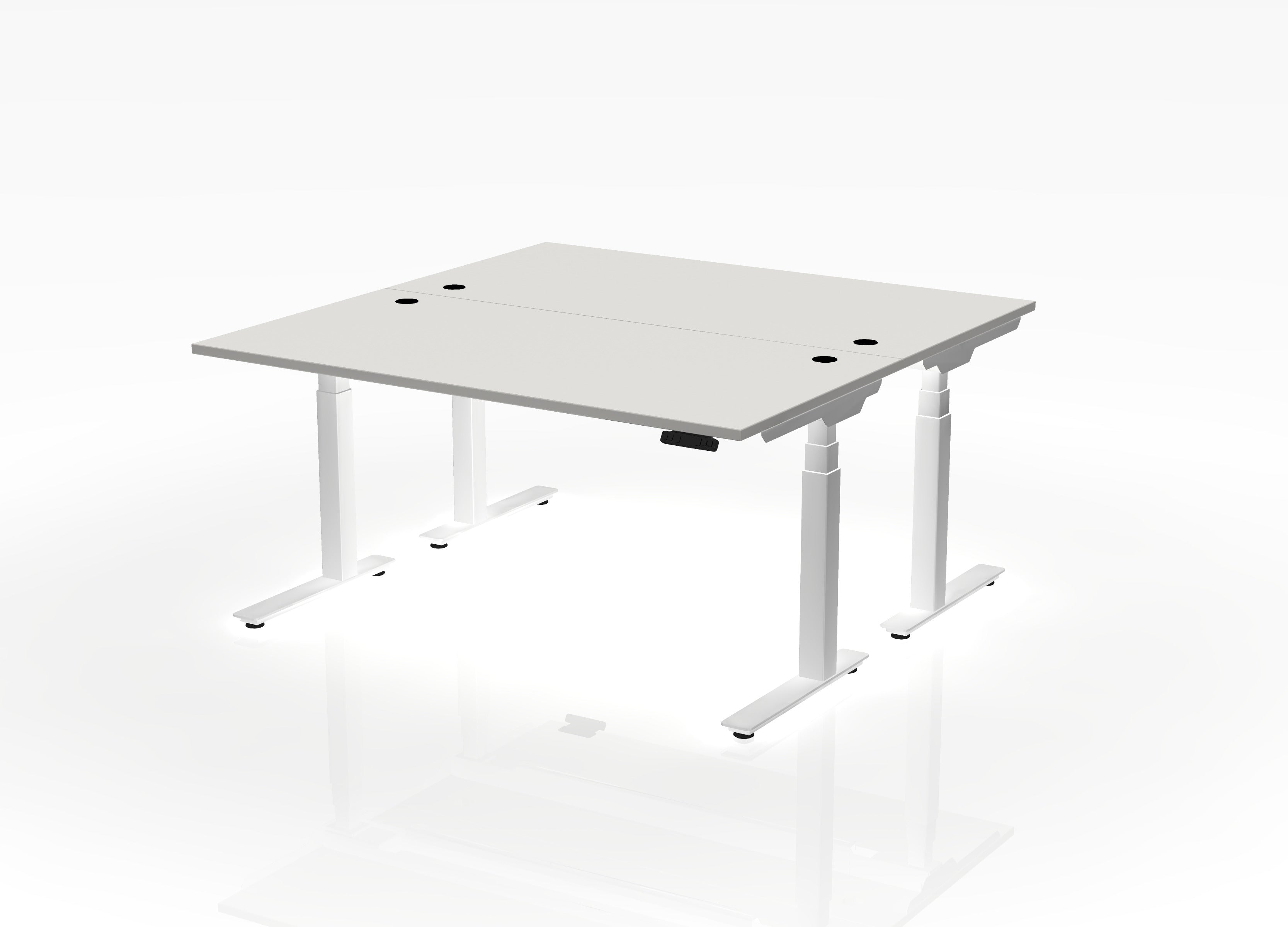 BOOST Workstation Straight (sit to stand) - Pod of 2