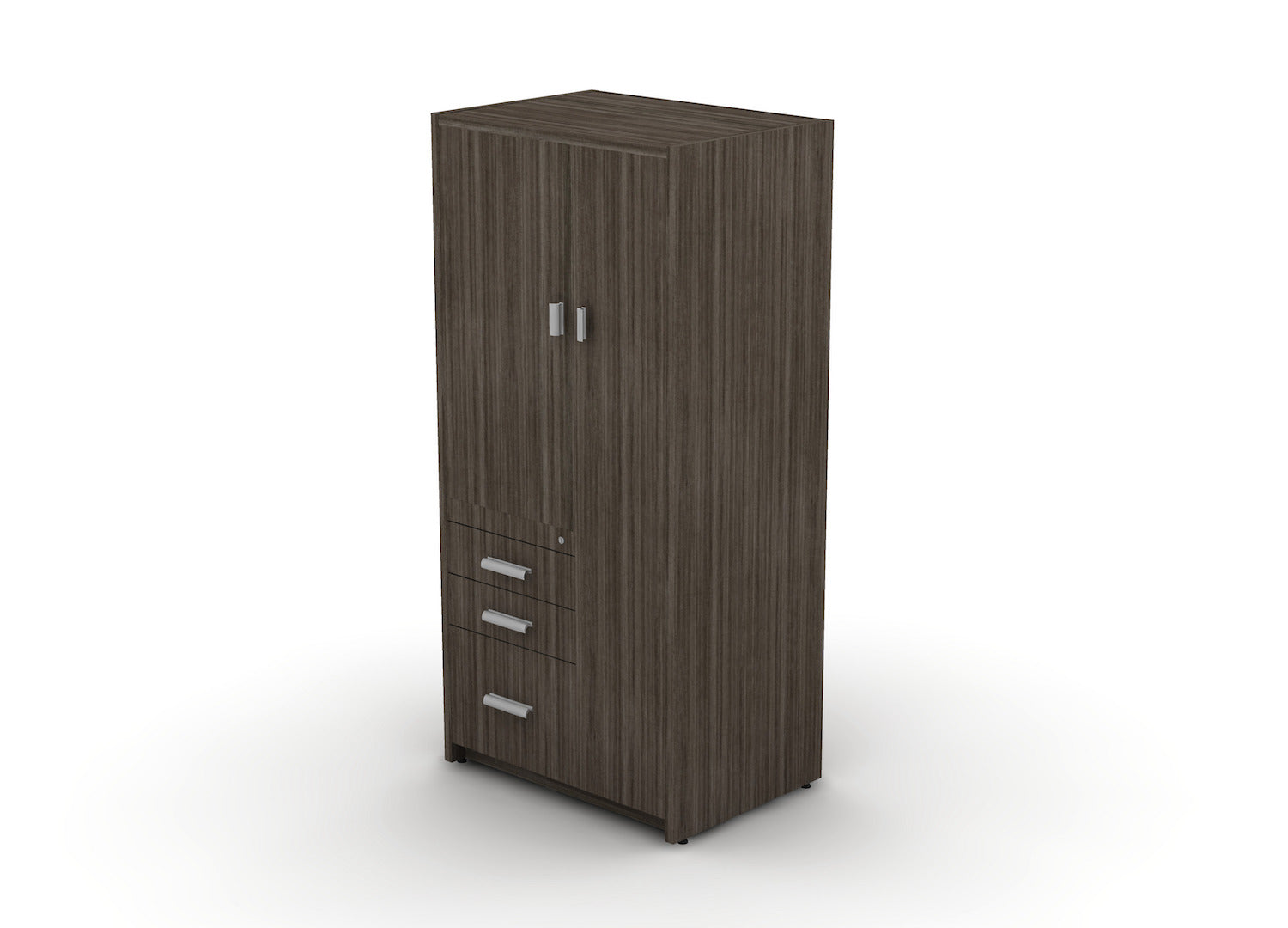 EDGE 3-Drawer Wardrobe