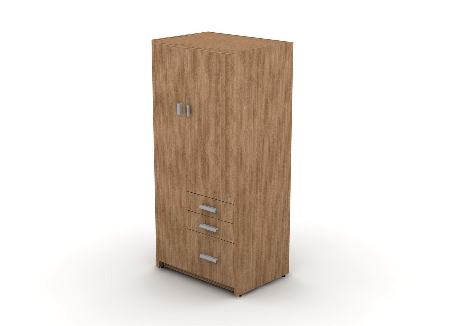 EDGE 3-Drawer Wardrobe