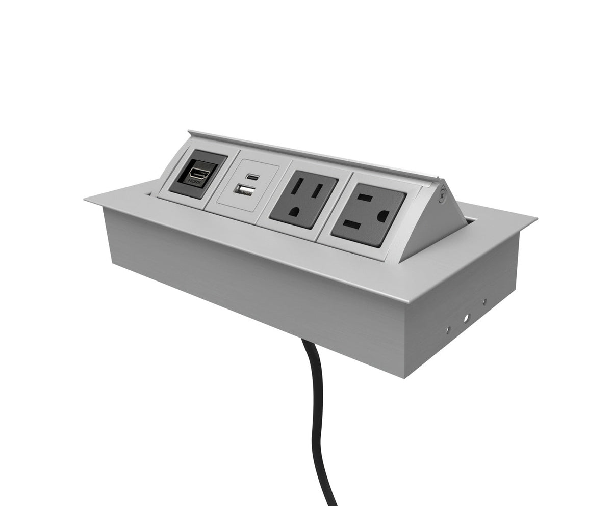 Wireless Surface Power Module In-Surface Power Module w/ Dual USB A+C, HDMI
