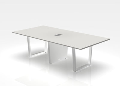 THREE60 Conference Table - Sleigh Leg